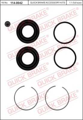 Ремкомплект тормозного суппорта QUICK BRAKE 114-0042
