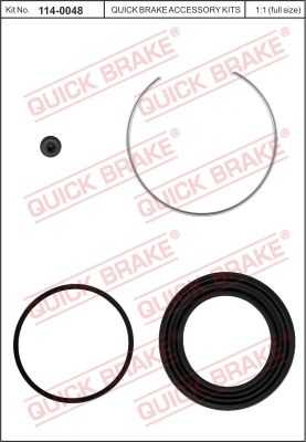 Ремкомплект тормозного суппорта QUICK BRAKE 114-0048