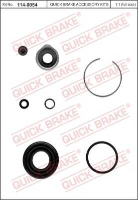 Ремкомплект тормозного суппорта QUICK BRAKE 114-0054
