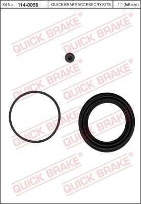 Ремкомплект тормозного суппорта QUICK BRAKE 114-0056