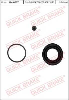 Ремкомплект тормозного суппорта QUICK BRAKE 114-0057