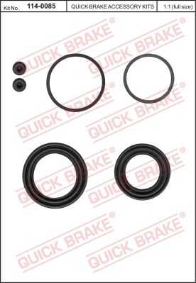 Ремкомплект тормозного суппорта QUICK BRAKE 114-0085
