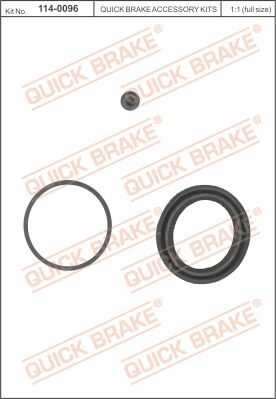 Ремкомплект тормозной суппорт QUICK BRAKE 114-0096