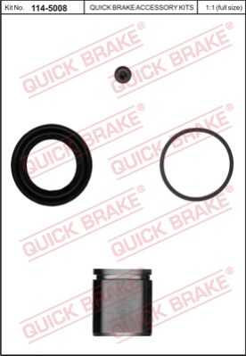 Ремкомплект тормозного суппорта QUICK BRAKE 114-5008