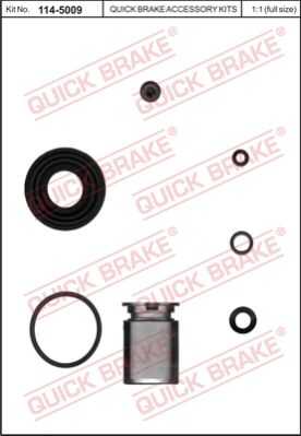 Ремкомплект тормозного суппорта QUICK BRAKE 114-5009