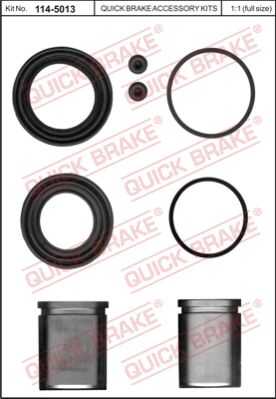 Ремкомплект тормозного суппорта QUICK BRAKE 114-5013