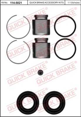 Ремкомплект тормозного суппорта QUICK BRAKE 114-5021