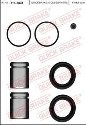 Ремкомплект тормозного суппорта QUICK BRAKE 114-5031