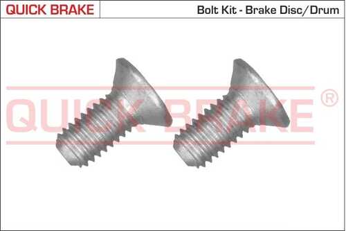 Комплект болтов тормозной диск QUICK BRAKE 11671K