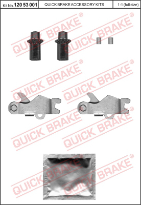 Ремкомплект расширителя QUICK BRAKE 12053001