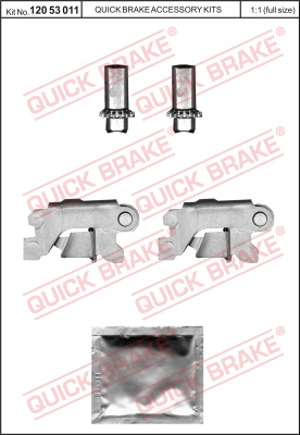 Ремкомплект расширителя QUICK BRAKE 12053011
