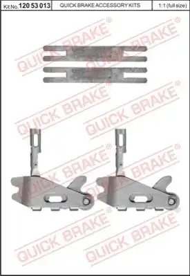 Саморегулятор тормозных колодок QUICK BRAKE 12053013