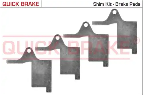 Монтажный комплект тормозных колодок QUICK BRAKE 2896K