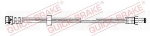Шланг тормозной задний QUICK BRAKE 32.113