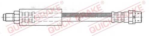 Шланг тормозной передний QUICK BRAKE 32.325