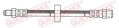 Шланг тормозной задний QUICK BRAKE 37.909