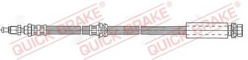 Шланг тормозной передний QUICK BRAKE 37.924