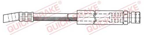 Шланг тормозной передний QUICK BRAKE 50.303