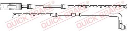 Датчик износа тормозных колодок QUICK BRAKE WS 0224A