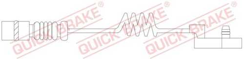 Датчик износа тормозных колодок QUICK BRAKE WS0111A
