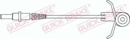 Датчик износа тормозных колодок QUICK BRAKE WS0185A