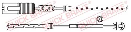 Сигнализатор износа тормозных колодок QUICK BRAKE WS0191A