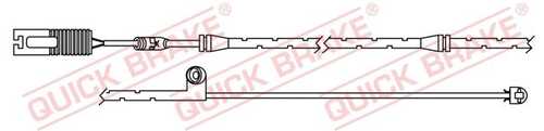 Сигнализатор износа тормозных колодок QUICK BRAKE WS0244A