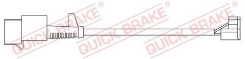 Датчик износа тормозных колодок QUICK BRAKE WS0282A