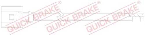 Сигнализатор износа тормозных колодок QUICK BRAKE WS0322A