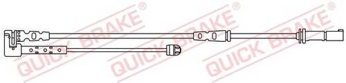 Сигнализатор износа тормозных колодок QUICK BRAKE WS0362A