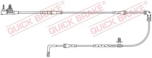 Сигнализатор износа тормозных колодок QUICK BRAKE WS0414A