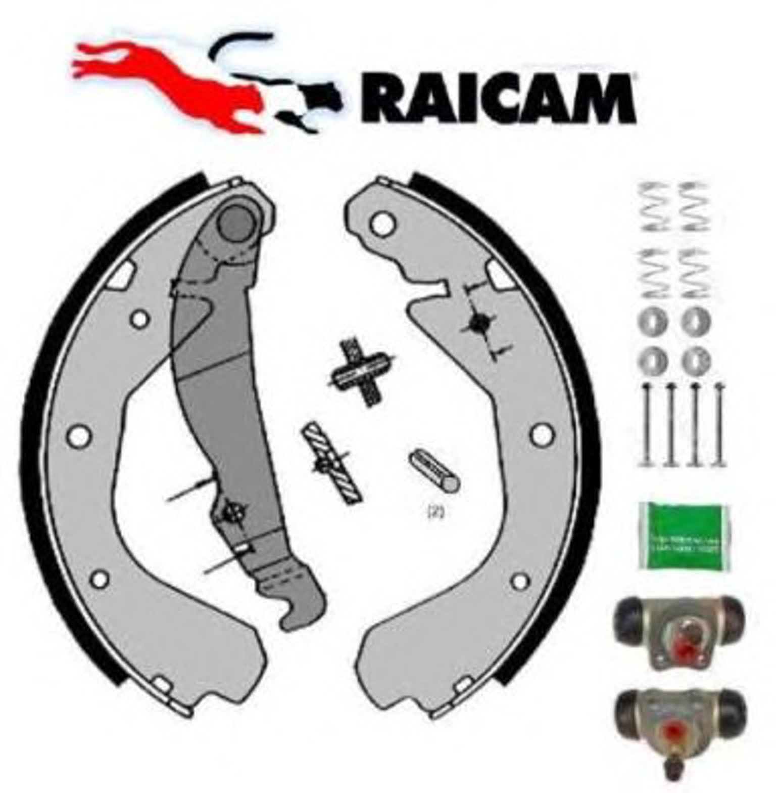 Комплект тормозных колодок RAICAM 7025RP
