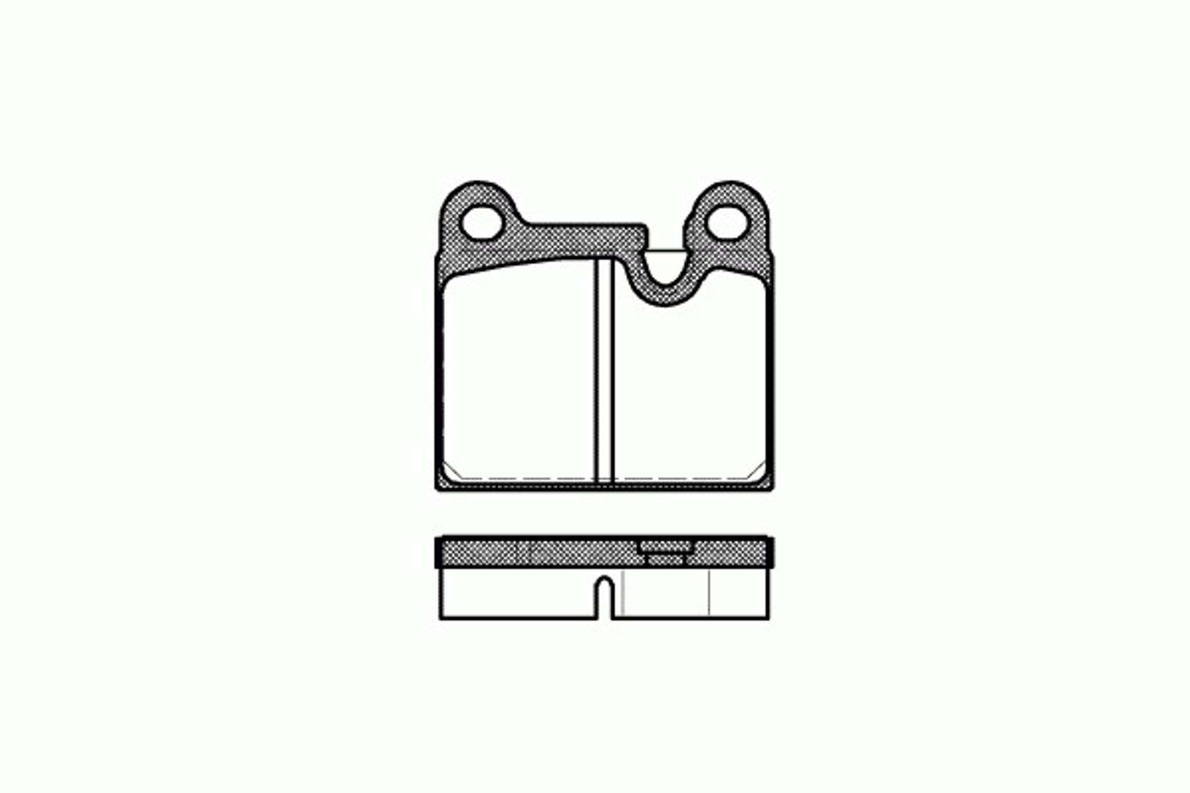 Колодки тормозные дисковые REMSA 0006.80