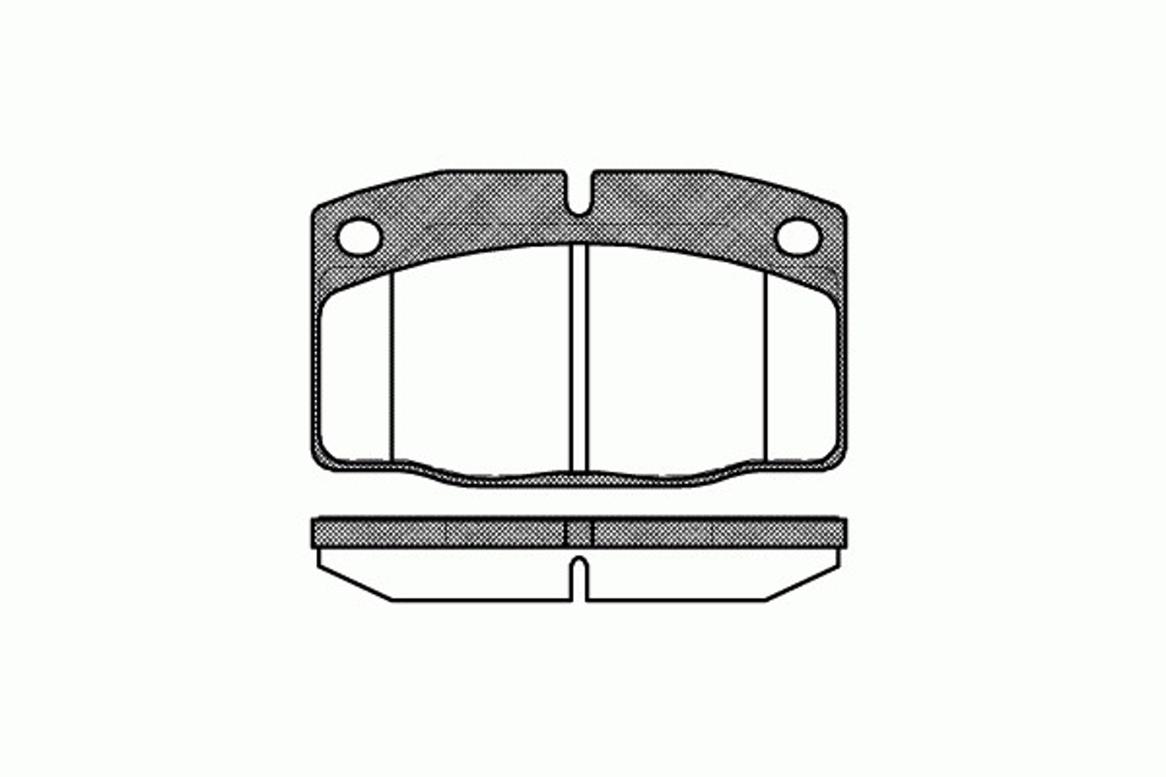 Колодки тормозные дисковые REMSA 0101.20