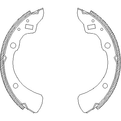 Тормозные колодки REMSA 4330.00