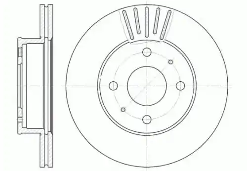 Тормозные диски REMSA 61178.10