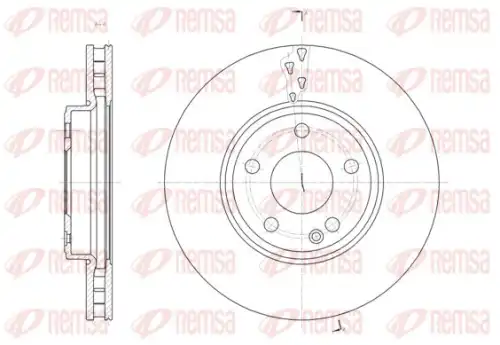 Тормозные диски REMSA 61522.10