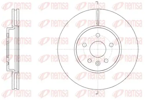 Тормозные диски REMSA 61534.10