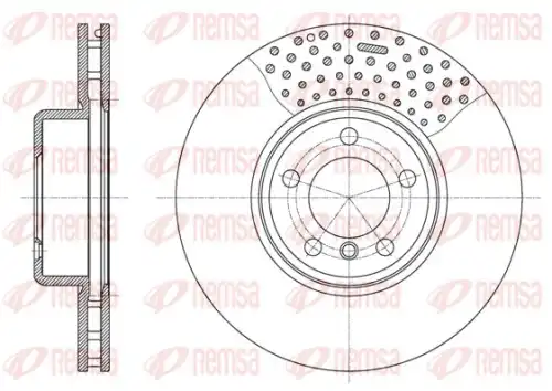 Тормозные диски REMSA 61594.10