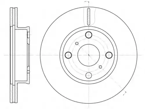 Тормозные диски REMSA 6402.10