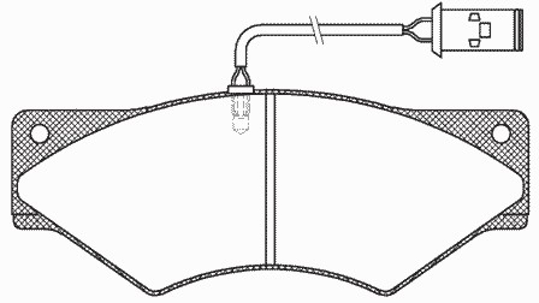 Колодки тормозные дисковые REMSA JCA 436.40