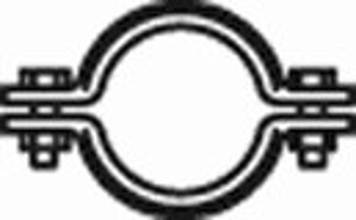 Хомут глушителя DINEX 64917