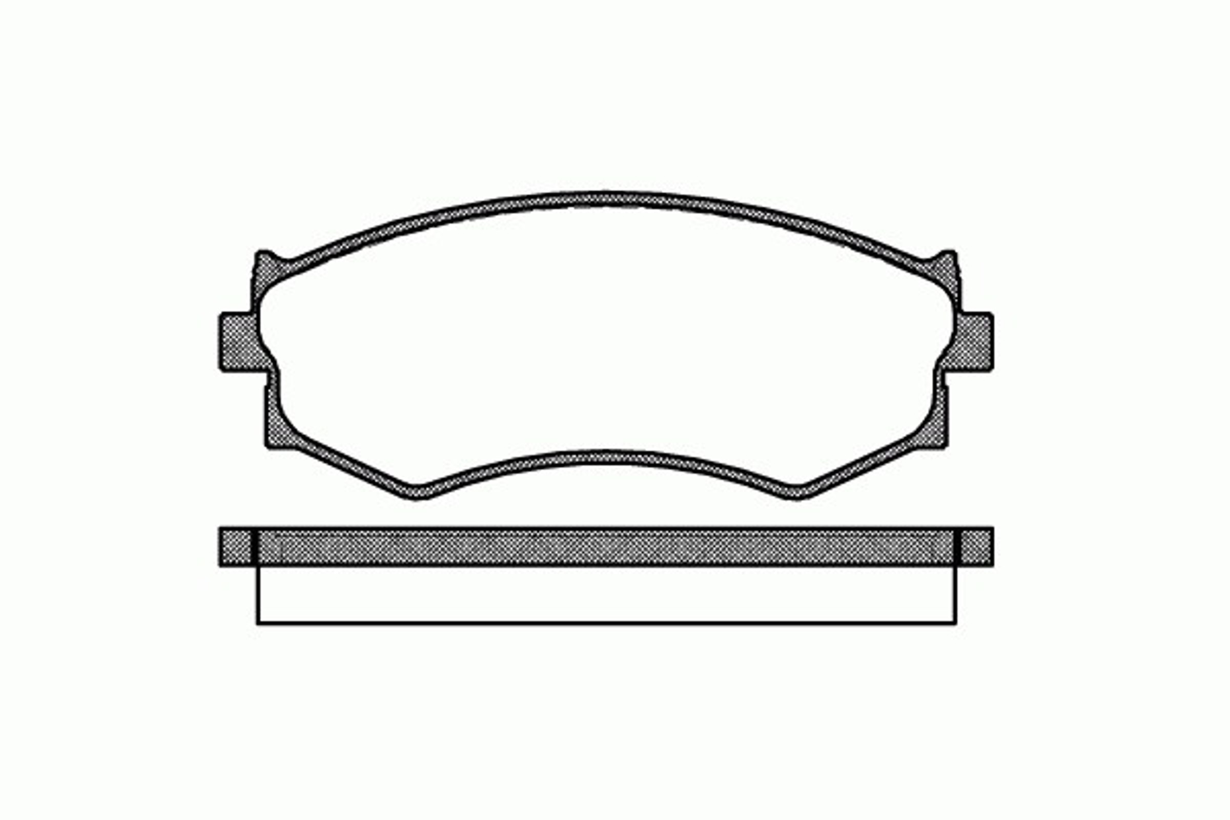 Колодки тормозные дисковые ROADHOUSE 2287.00