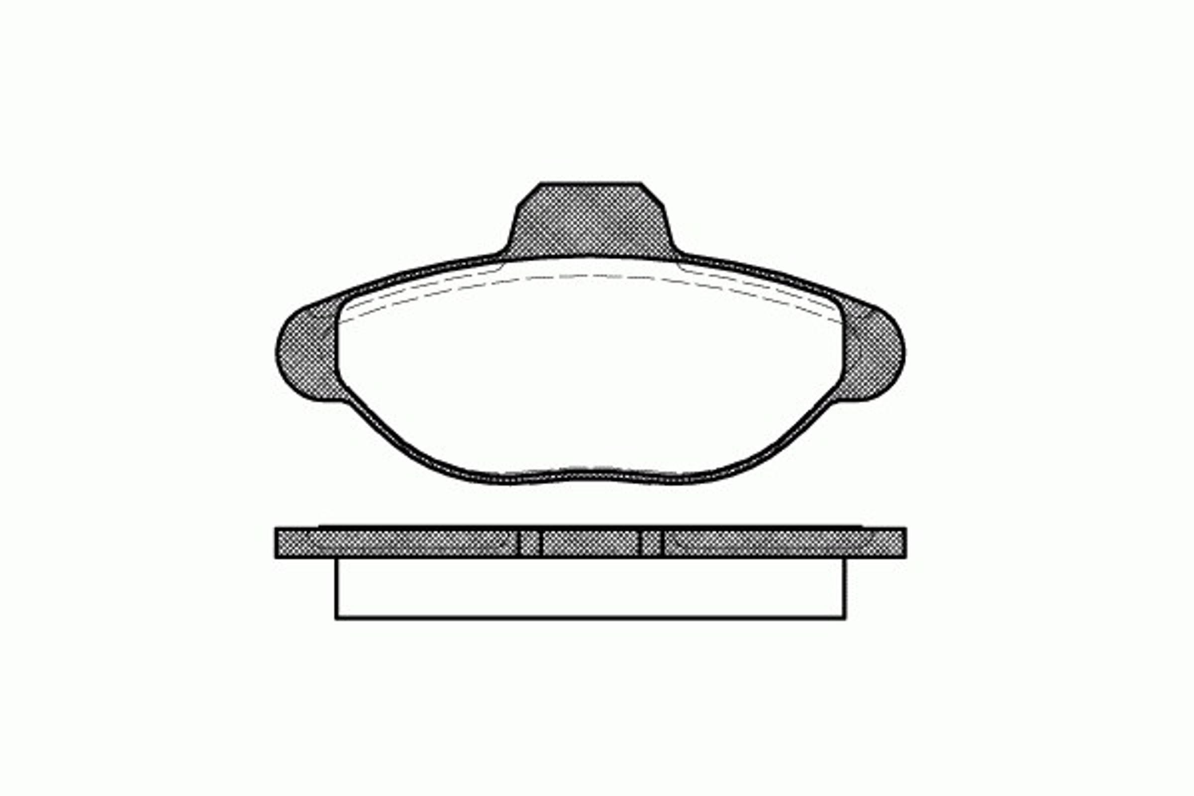 Колодки тормозные дисковые ROADHOUSE 2414.00