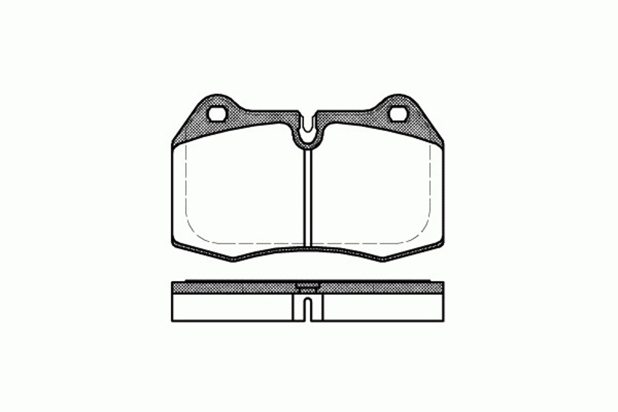 Колодки тормозные дисковые ROADHOUSE 2441.00