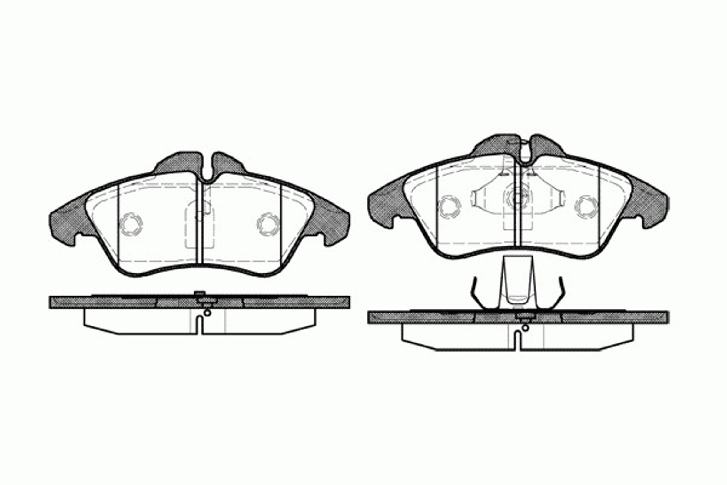Колодки тормозные дисковые ROADHOUSE 2578.00