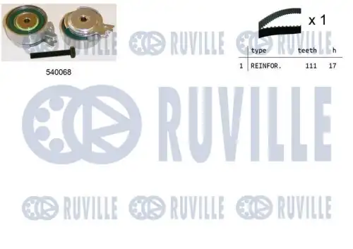 Ремкомплект привода грм RUVILLE 550005