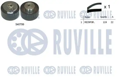 Ремкомплект привода грм RUVILLE 550034