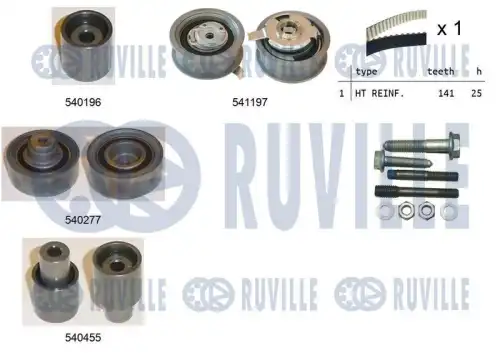 Ремкомплект привода грм RUVILLE 550059
