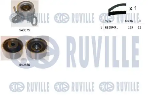 Ремкомплект привода грм RUVILLE 550314